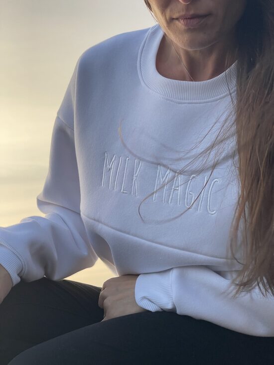 Krūts barošanas džemperis MILK MAGIC