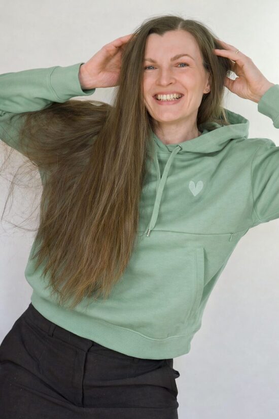 Breastfeeding Hoodie HEART